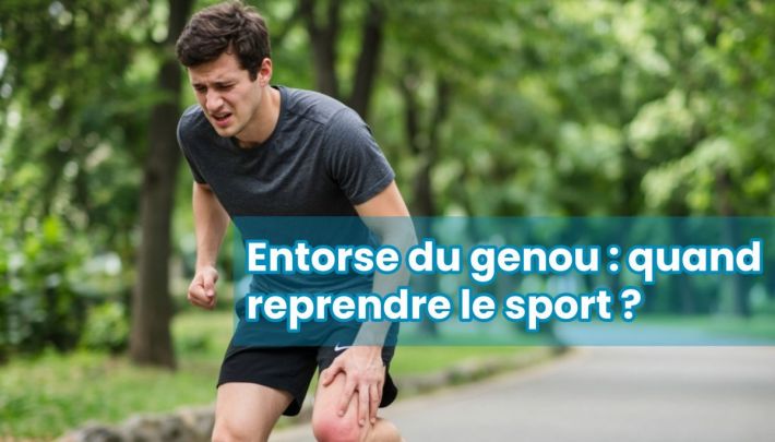 Entorse du genou&nbsp;: quand reprendre le sport&nbsp;?